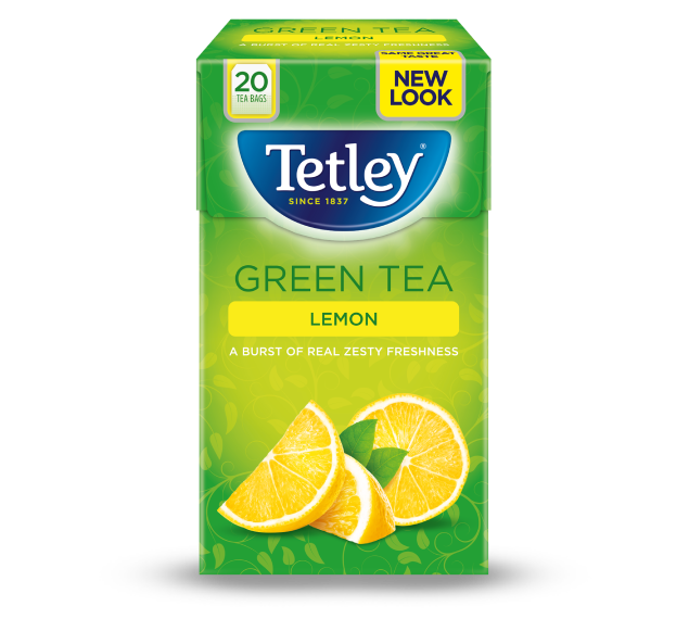 Tetley Green Tea Lemon - 20s