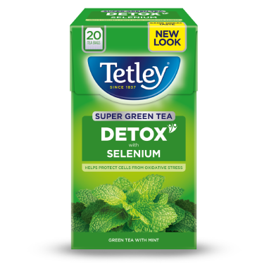 Tetley Super Green Tea Detox Mint - PLP