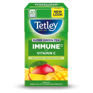 Tetley Super Green Tea Immune Tropical - PLP