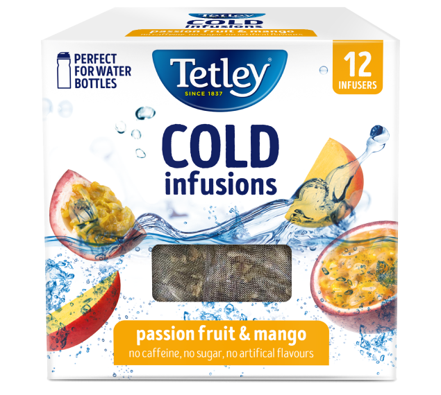 Tetley Cold Infusions Passion Fruit and Mango - 12s