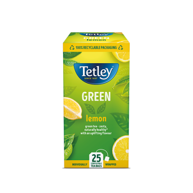 Tetley Green Tea & Lemon