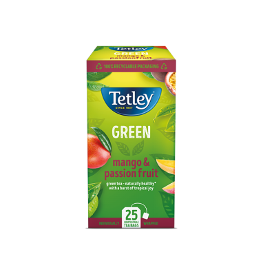 Tetley Green Tea & Mango