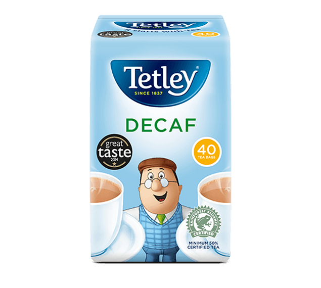Tetley Decaf Original Tea - 40s