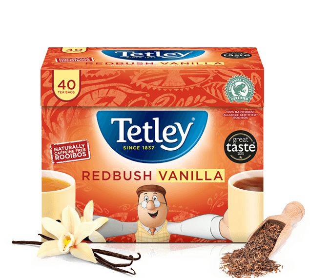Tetley Redbush Vanilla - PDP